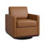 Upholstered Swivel Armchair-1711630851