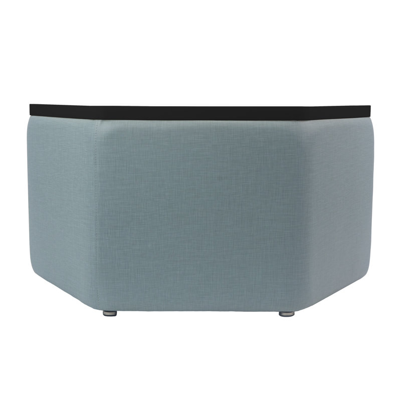 Table de repose-pieds hexagonale Pro Series, Bleu
