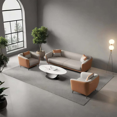 Simple and casual sofa, rest area combination