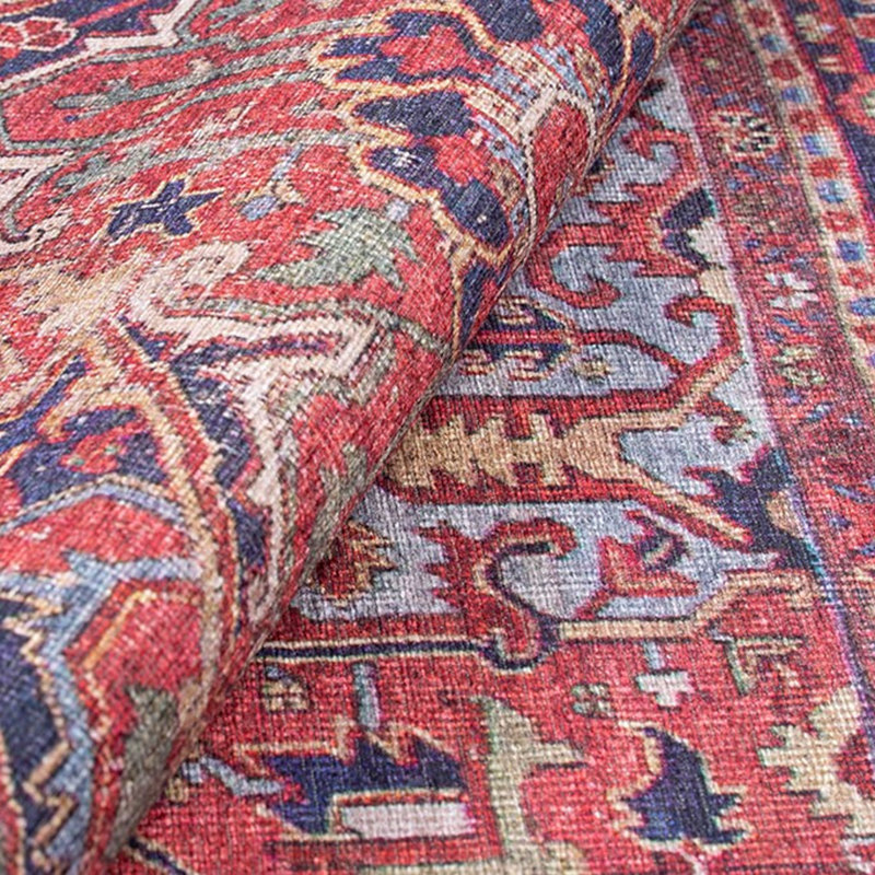 Premium 100% Polyester Area Rug, 6.9 x 10.2 ft | 1850 g/m², 0.2 in Pile Height | Recycled Poly Cotton Underside | Machine Washable at 30°C | Soft, Durable, Eco-Friendly Design for Modern Living Spaces