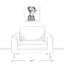 Art sur toile fashionista Majeic