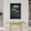 Œuvre d'art pastel bleu marine pastel abstrait bleu ciel-98126592-98126589