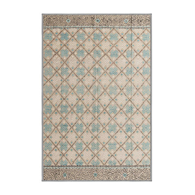 Aghancrossy Abstract Indoor Rug