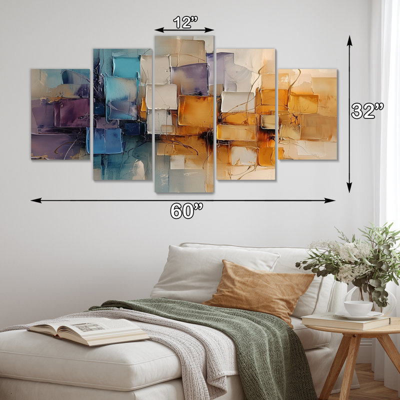 Norissa - Liquid Ink Abstract Wall Art - Modern Wall Art For Living Room
