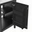 Meuble-lavabo compact avec lavabo en céramique et fabrication en bois massif pour petits espaces-1982691551
