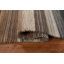 Tapis rayé en laine de style oriental Gabbeh 6 x 8