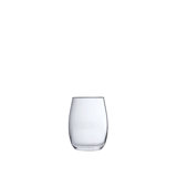 6 Piece 15 oz. Plastic Stemless Wine Glass Set