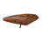 Mahmooda Modern Wooden and Metal Bird Figurine Crafted from Mango Wood and Brass Accents - Contemporary Decorative Sculpture for Shelf or Tabletop Display