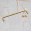 Satin Brass Slim Pipe Handles-122026845
