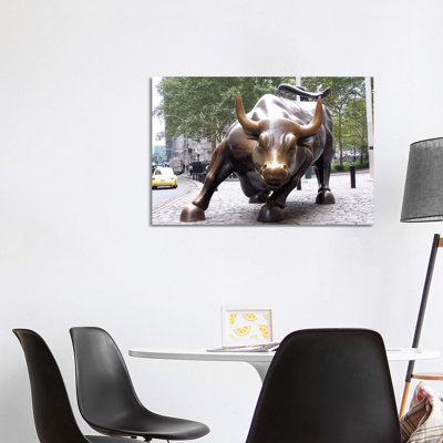 The Wall Street Bull - Print on Canvas