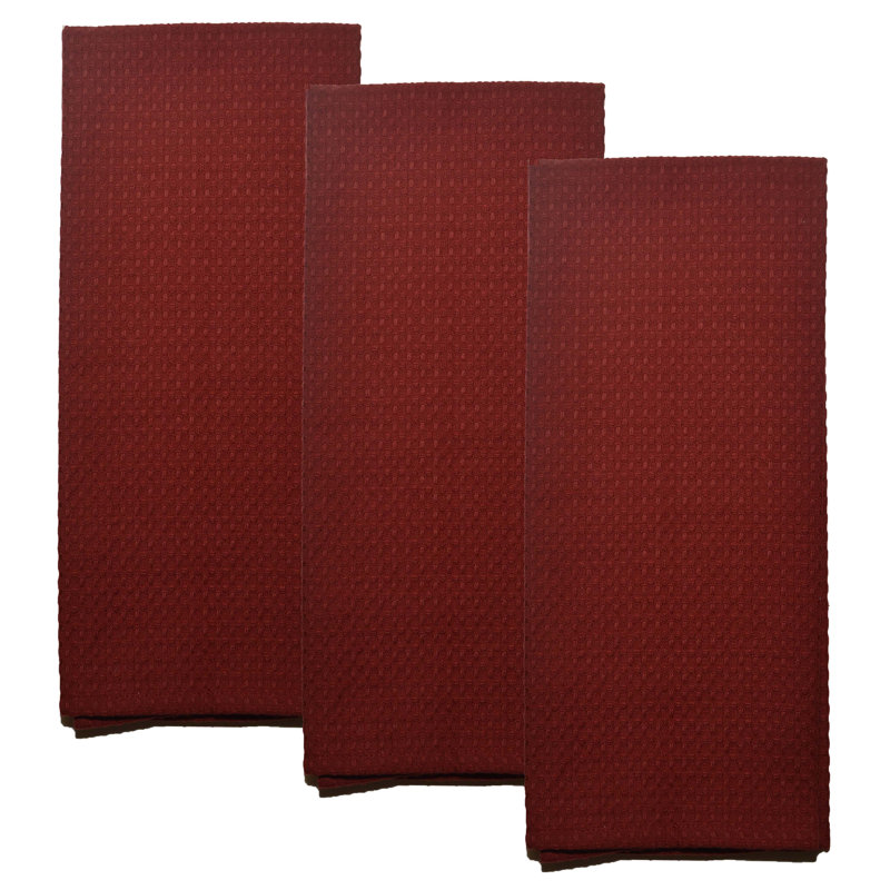 Torchon Weave, Rouge foncé
