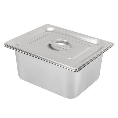 Plateau de table à vapeur en acier inoxydable avec couvercle