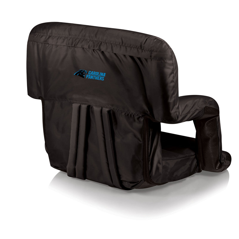 NFL Digital Print Ventura Reclining Stadium Seat, Black
