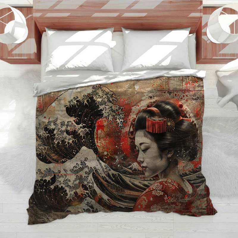 Édredon Geisha, Édredon simple TG