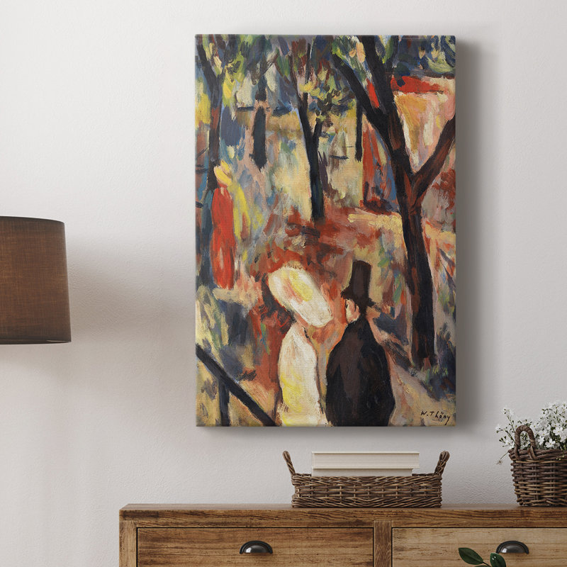Imprimé floral rétro LVII - galerie Cavas sur mesure, H 12 po x l 8 po