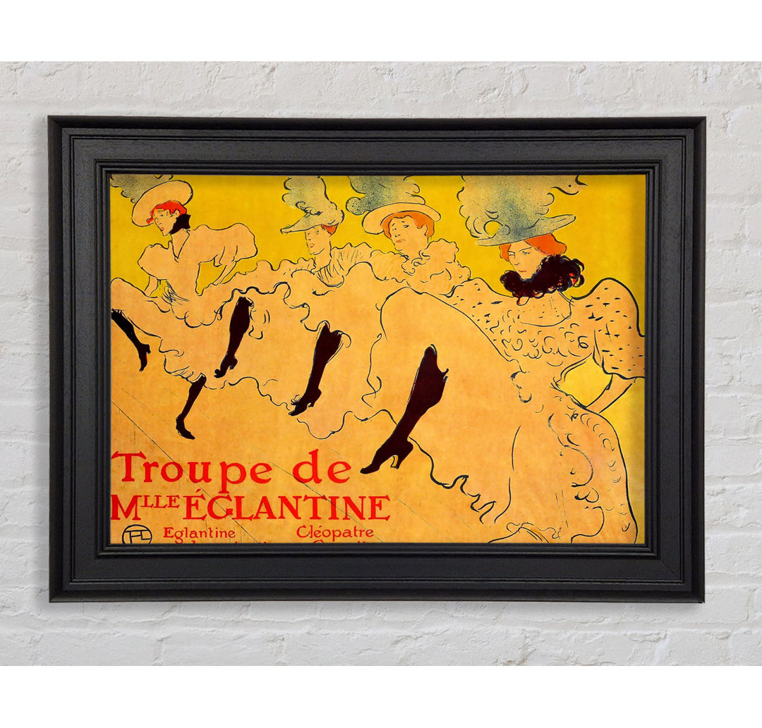 Toulouse Lautrec Mlles Eglantines 2 Gerahmter Druck