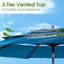 Parasol de marché inclinable 115,75 po-1403555925