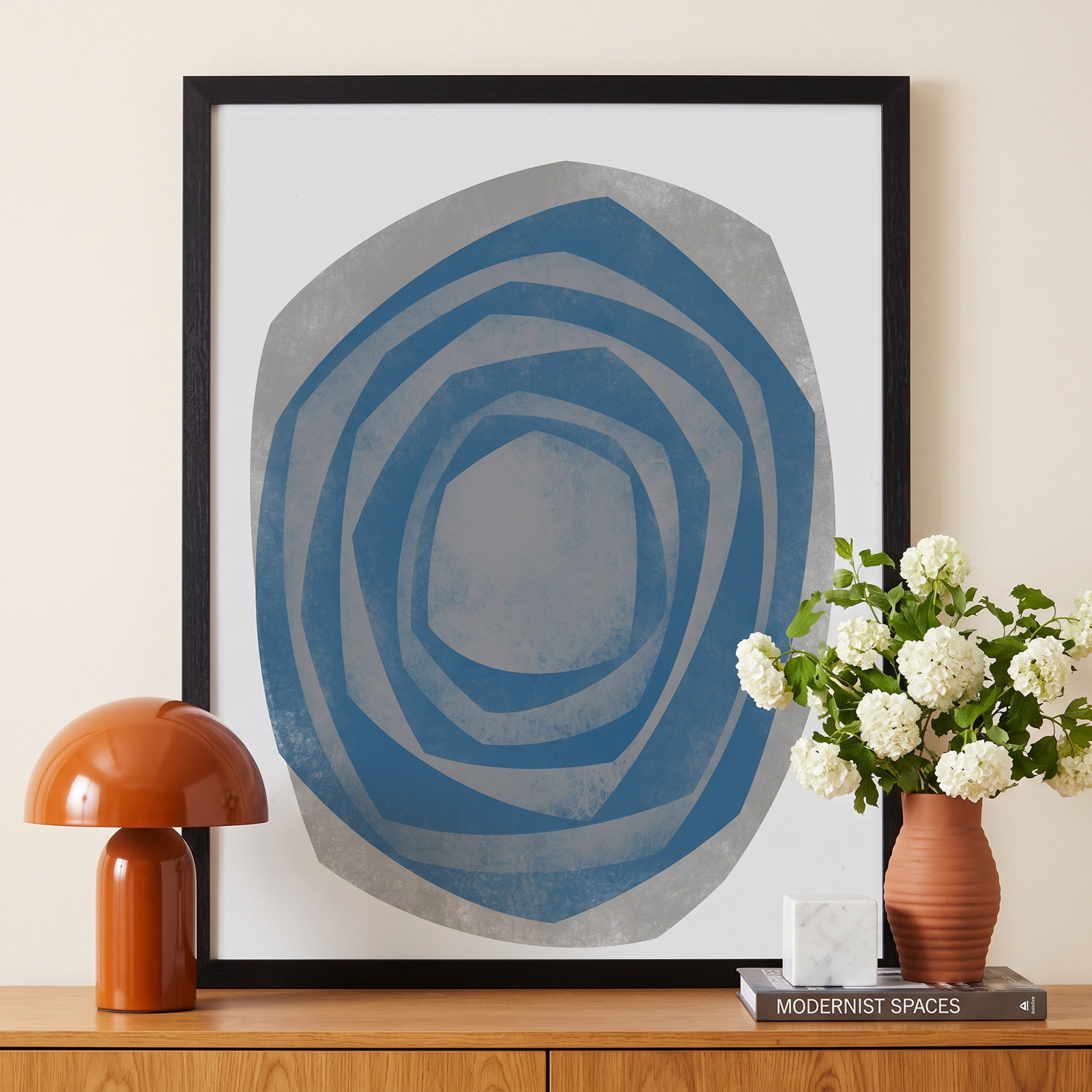 Vertigo "Vertigo 3" Print by Jacques Pilon, 20" H x 16" W x 1.25" D, Black