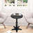 Round Wooden Small End Table, Vintage Pedestal Side Table & Accent Nightstand for Living Room, Bedroom & Entryway-1861265693