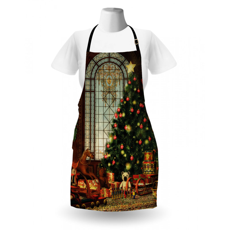 Christmas Bib Apron