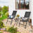 Table d'appoint en acier