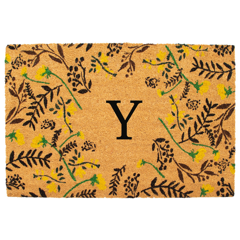 Tapis d'entrée / extérieur antidérapant 36 "L x 24" l, Y