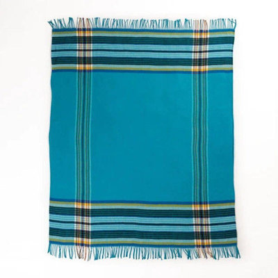 Hand Knotted Throw Blanket