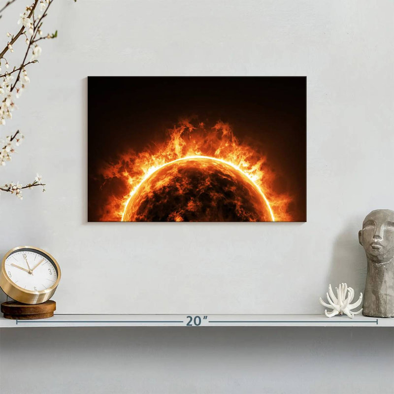 Oberle Solar, 8" H x 12" W