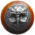 Antique Pewter / Cherry Wood