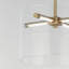 Luminaire suspendu cylindrique 1 lumière DEL Maija-1435323134