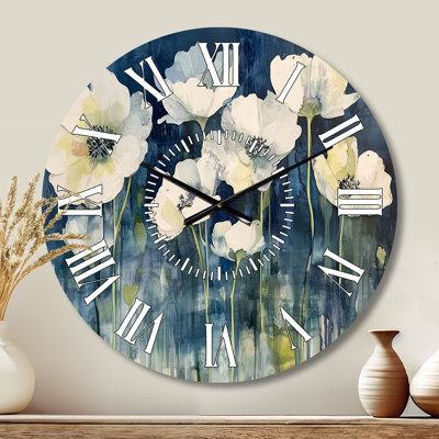 Horloge murale Spring Garden Explosion - Floral
