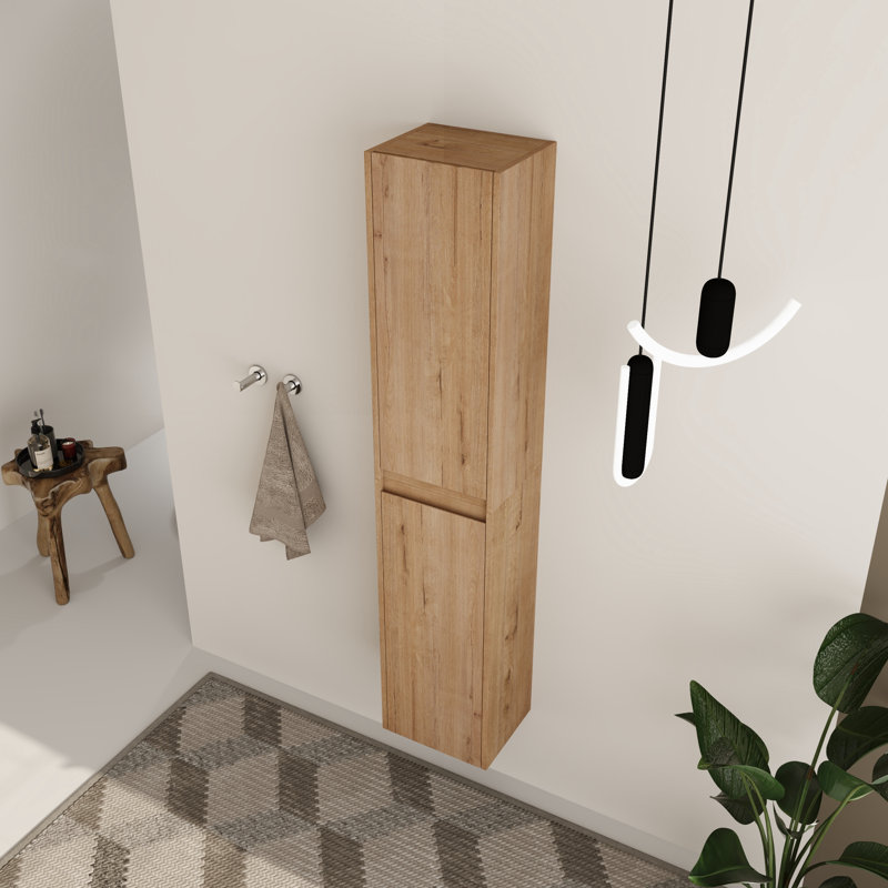 Avonmere 59"H Wall-Mounted Bathroom Cabinet