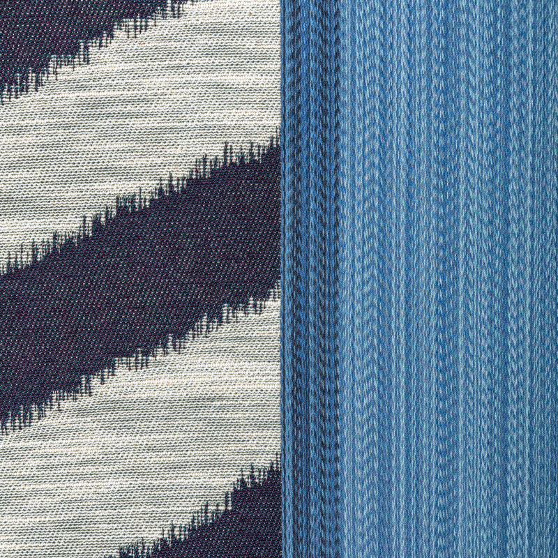 Majorelle Mnemba Woven Fabric, Indigo