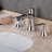 Widespread 2-handle Bathroom Faucet with Drain Assembly-99926944