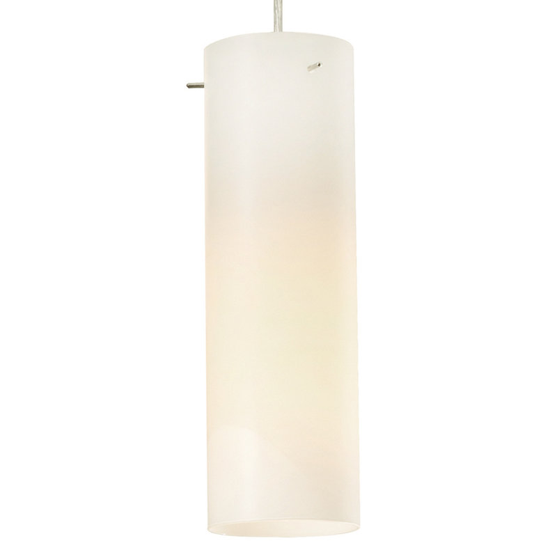 Luminaire suspendu cylindrique à 1 lumière DEL Heyburn, Blanc, 4 000 K, 120 V