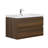 Bacup 35.5" Wall-Mounted Single Bathroom Vanity Set