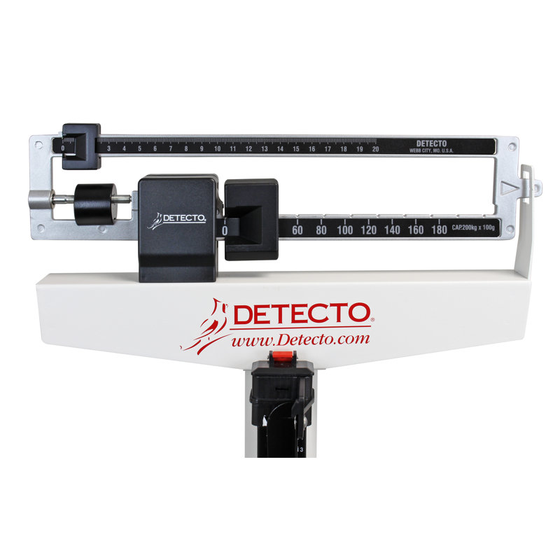 Detecto Analog Scales, Physician Scales, Without Height Rod, 180 kg x 100 g