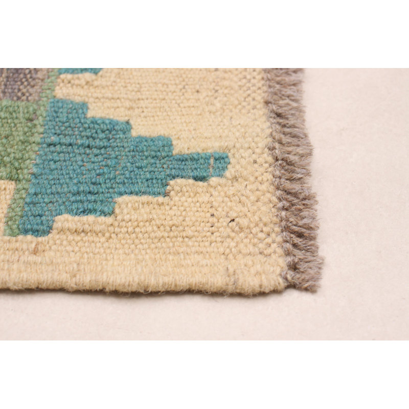 Tapis vert Motlie de conception unique 4 pi 11 po x 6 pi 7 po Motlie