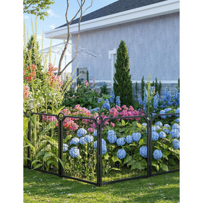 Panel Steel Pet Barrier With Door