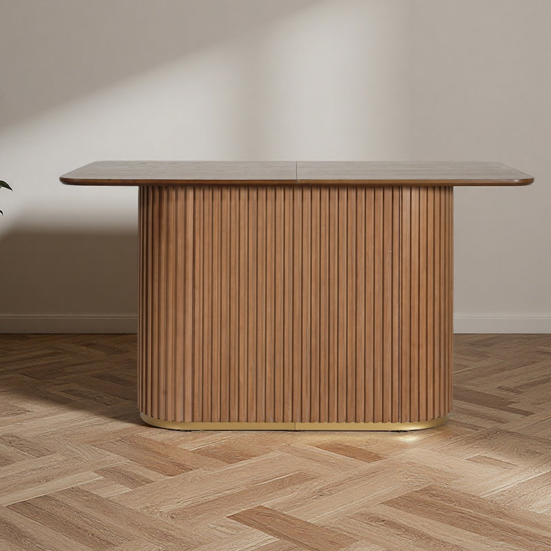 63.00"L Counter Table, Light Ash