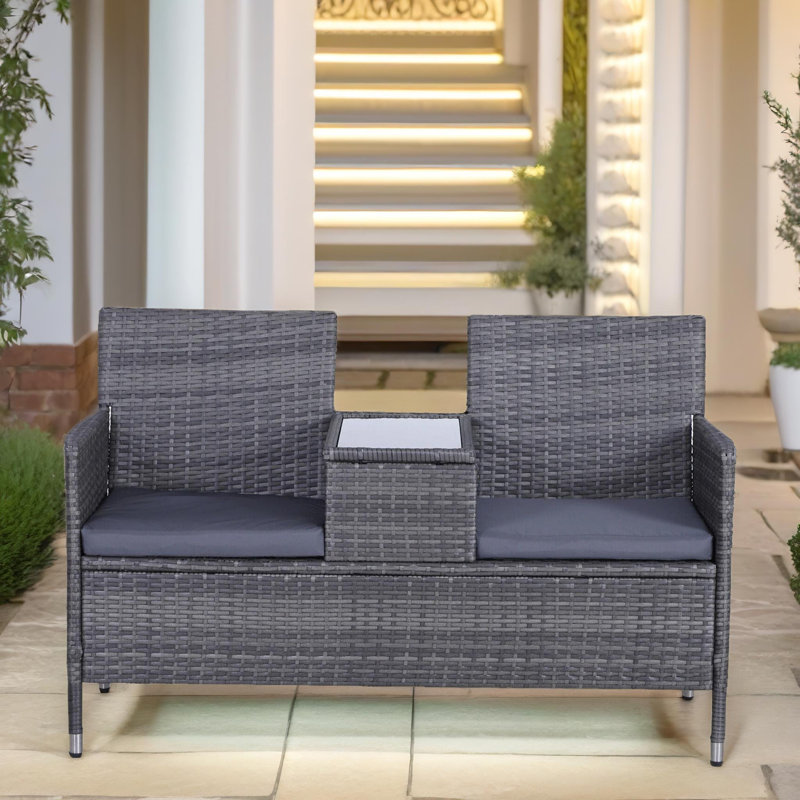 Solid Wood Outdoor Bench