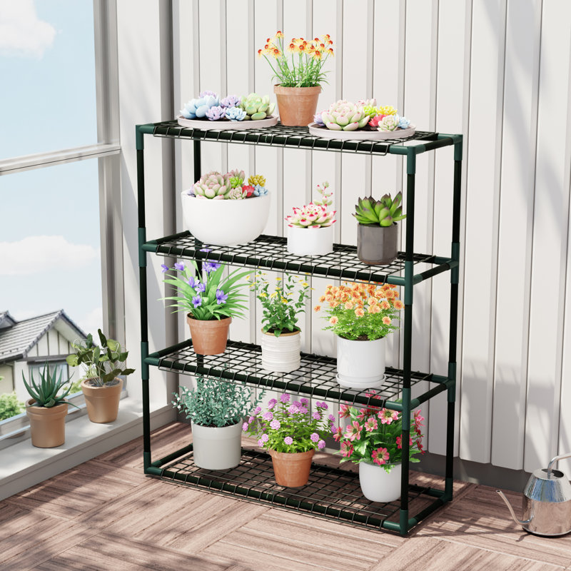 Présentoir à plantes à 4 niveaux
