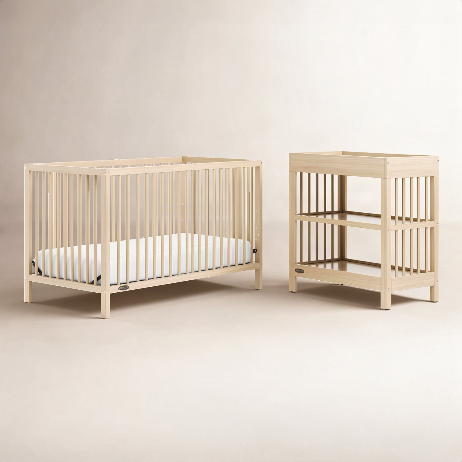 Graco Teddi 2-Piece Nursery Furniture Set, Driftwood