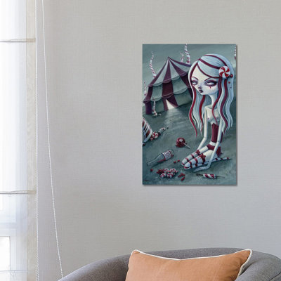 Sugar Addict 1 Piece Wrapped Canvas Wall Art