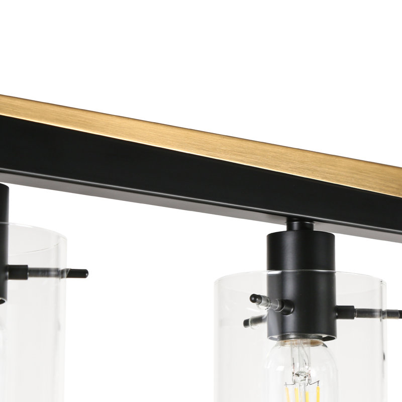 Setser 5-Light Linear Kitchen Island Lighting
