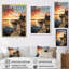 Alvordton Pier and Dock Weathered, reproduction d'art sur toile-1178183207-1178183227
