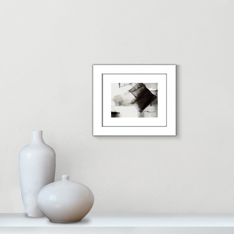 Impression sur toile encadrée, H 27 po x l 32 po x P 1,25 po, Cadre blanc mat