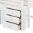 Full Size Low Loft Bed For Kids,Wood Modern Farmhouse Full Loft Bed With Slide And Drawer Storage, No Box Spring Needed