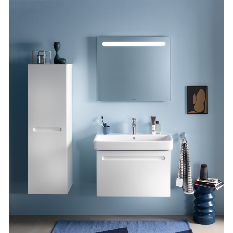 Duravit No.1 31.5'' Single Bathroom Vanity, White Matte
