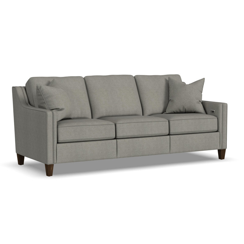 Finnegan Power Inclining Sofa, Gray